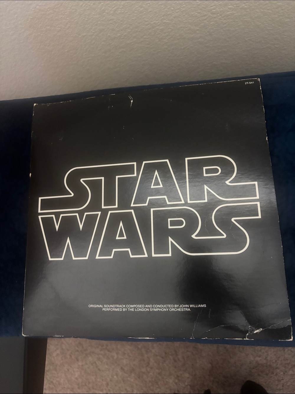 Star Wars Black & White Vinyl Record Album